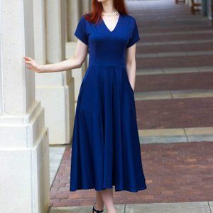 Karina Dresses Cecelia Dress Wrinkle Free with Pockets